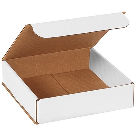 Bsc Preferred 8 x 8 x 2'' White Corrugated Mailers, 50PK BUY00028768
